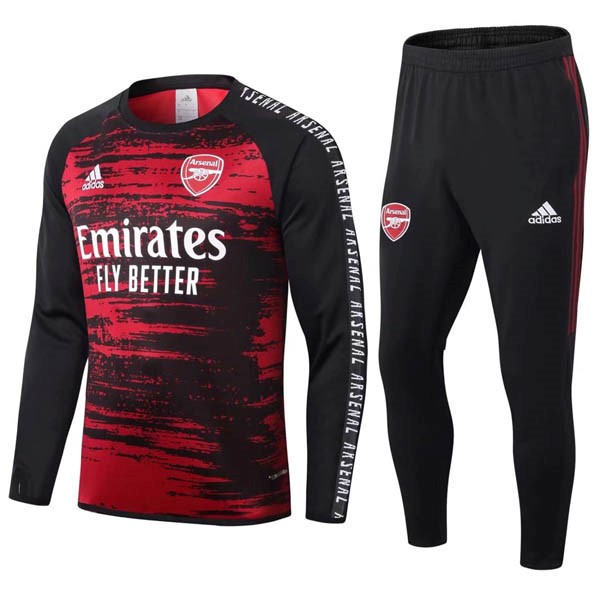 Chandal Arsenal 2020 2021 Rojo Negro